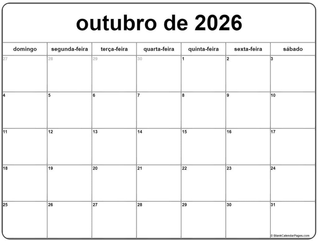 OUTUBRO 26 - ELEIÇÕES